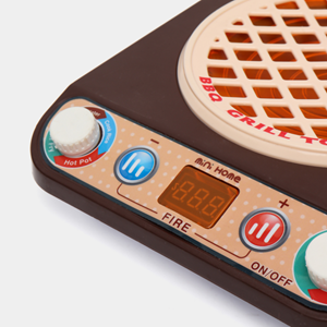 مینی اجاق گاز باربیکیو برقی 13 قطعه MINI ELECTRIC BBQ OVEN_اسباب بازی